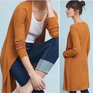 Anthropologie Meadow Rue Cali Ribbed Cardigan size S